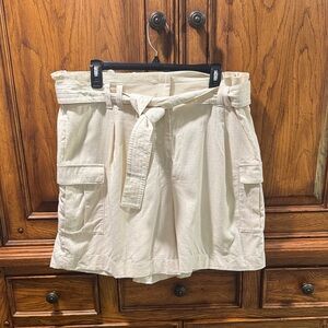 Simply Vera Vera Wang Cream Cargo Shorts